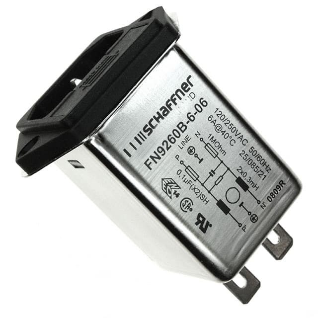 FN9260B-6-06 Schaffner EMC Inc.  Moduli di ingresso alimentazione (PEM)